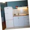 LABRIMP 2pcs Flower Refrigerator Handle Kitchen Appliance Protector No Stains