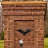 Montague Metal Products Flagpole Wall Eagle, 24-Inch, Black