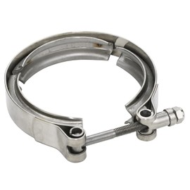 AKIHISA 3.25 Inch V Band Clamp_Stainless Steel_304, for Turbo Exhaust Down pipes Flange Kit, Racing Ford Pickup Truck Exchange Exhaust Accessories