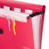 Five Star 6-Pocket Expanding File, Fire Red (350100B-ECM)