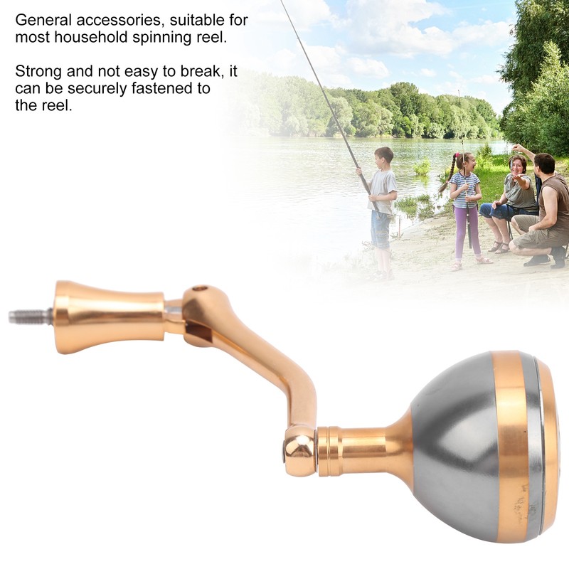 Handle Conversion Fishing Reel Handle Grip Aluminum Alloy ScrewIn for