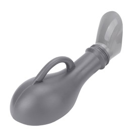 Socobeta Male Urinal Bottle Urine Bottle with Long Neck Wide Openning Spill Proof Handle for Elderly Bedridden Patient