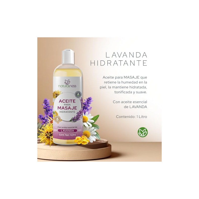 padre Hidratante NATURALNESS (LAVANDA-1LITRO)
