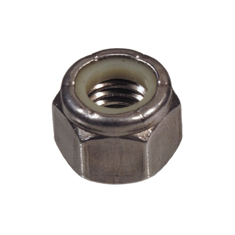 Hillman 4356 5/16-24 Stainless Steel Stop Nut (Nylon Insert) (10-Pack)