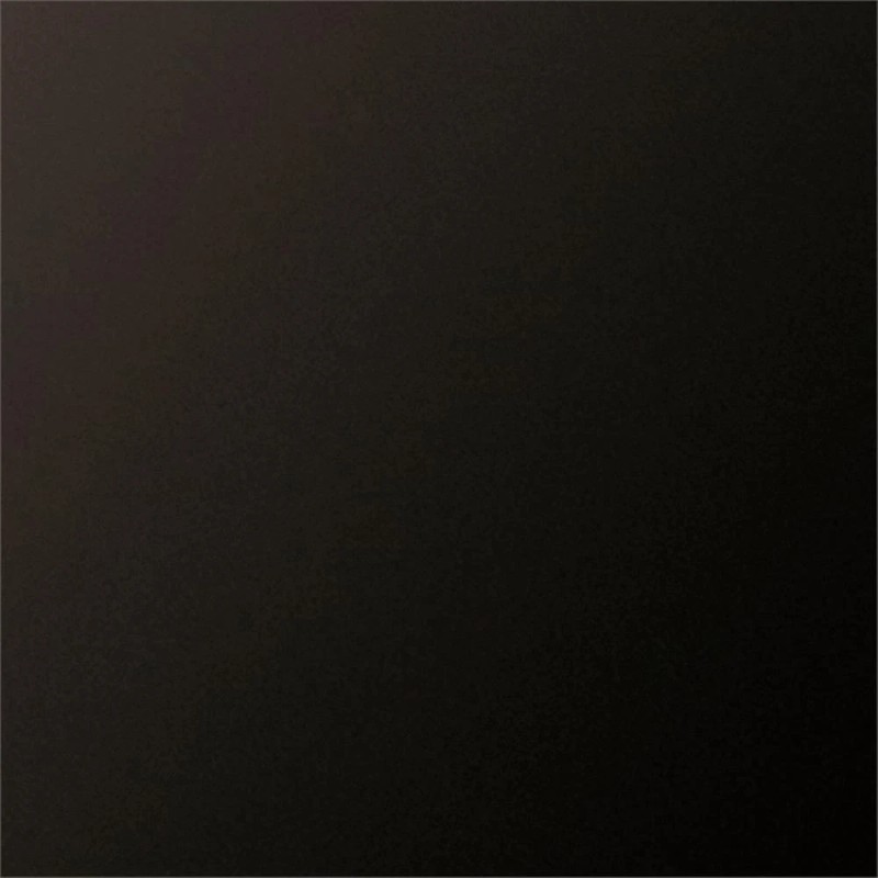 Pemberly Row Modern Metal/Tempered Glass Side Table in Black Bronze