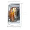 KYYET Driver Left Side Mirror Indicator Turn Signal Light Housing