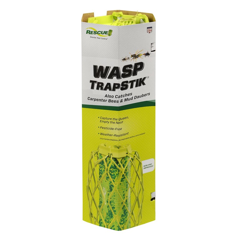 RESCUE! VisiLure® TrapStik for Wasps, Mud Daubers, Carpenter Bees