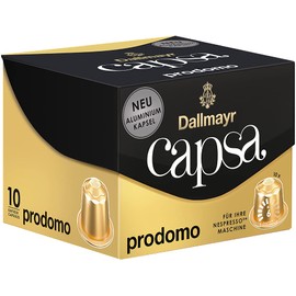 Dallmayr Capsa Prodomo, Coffee Capsule, Arabica, Roasted Coffee, 10 Capsules, 56 g
