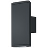 Trio Leuchten LED Außenleuchte Colorado 228460242, Druckguss Aluminium anthrazit, 2x