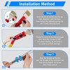 Multi-Angle Paint Roller Extension Pole Holder, Paint Brush Extender Holder