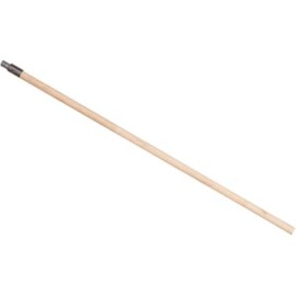 FixtureDisplays Dynamic 00369 60" x 1-1/8" Wooden Extension Pole w/Metal Threaded Tip