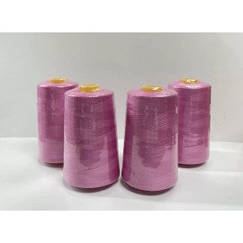 Unbranded Perial Co 4 Cones of Polyester Threads for Sewing Quilting Serger New Magenta