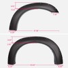 PIT66 Fender Flares, Compatible With 1999-2007 Ford F250 F350 Super