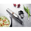GEFU 00120 Fine Grater Rapino + Remnant Holder