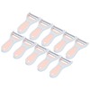 10Pcs 2 in 1 Kitchen Peeler Stainless Steel Potato Vegetable