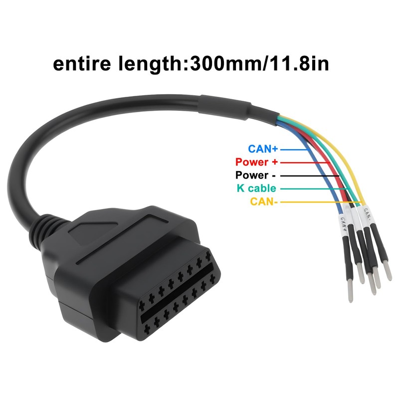The Lord of the Tools 2 Stücke OBD2 16 Pin