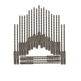 25PC, Rotary Drill Bit,SDS Plus Bits, 1/2" x 6", Masonry drill bit set, SDS+ Hammer Bits