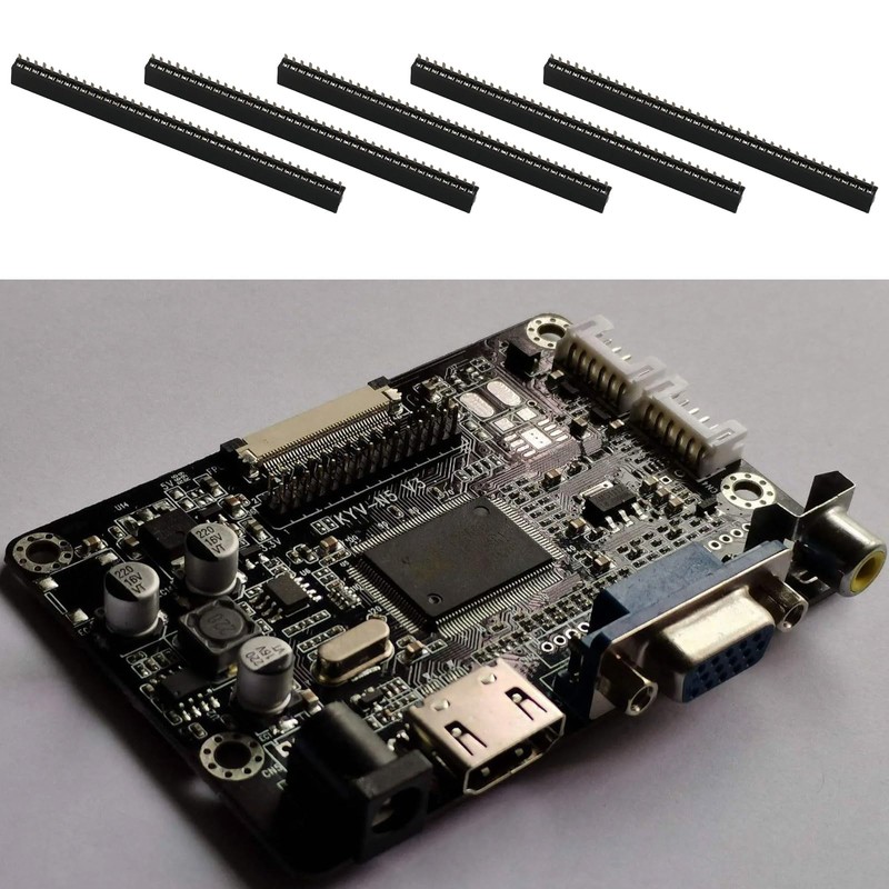 VGOL Pack of 20 40 Pin Single Row Straight Female