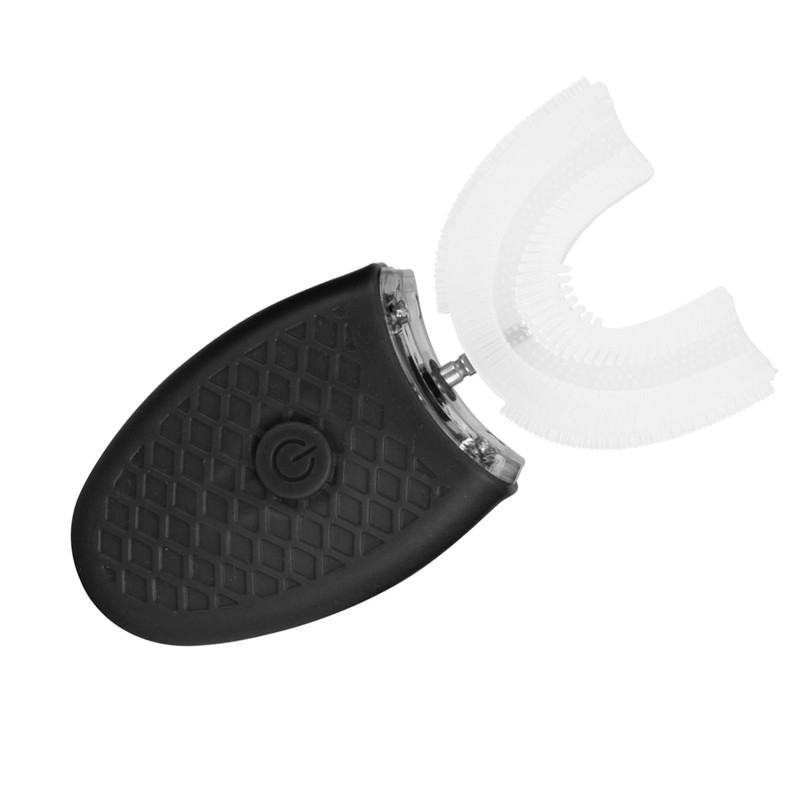 Household Ultrasonic Rechargeable Silicone U shaped Electric Toothbrush Teeth Whitening