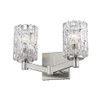 Z-Lite 2 Light Vanity 1931-2V-CH, Clear