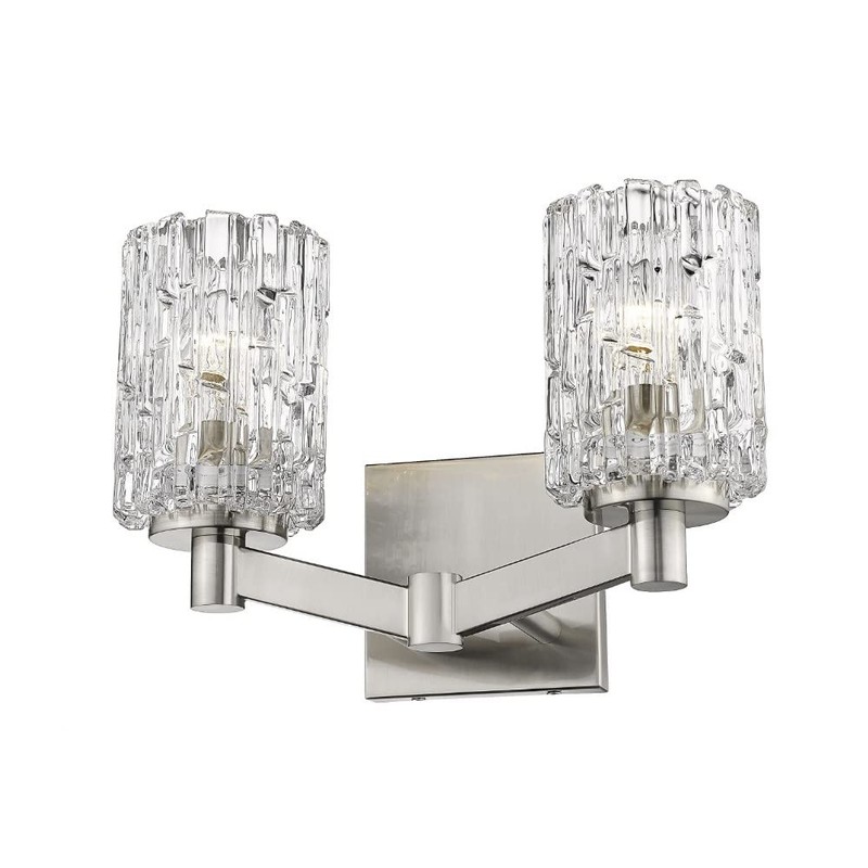 Z-Lite 2 Light Vanity 1931-2V-CH, Clear
