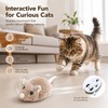 Electric Mouse Cat Toy for Indoor Play – Fast-Moving Plush
