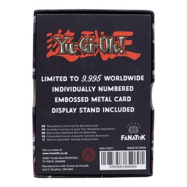 Yu-Gi-Oh! Summoned Skull - Metal Card