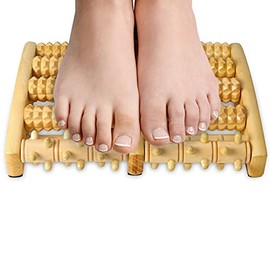 MEDca Pressure Point Therapy Massager - X-Large Dual Foot Massager Roller Feet, Arch and Heel Pain, Plantar Fasciitis Relief, Improve Circulation and Acupressure
