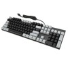 Full Size Mechanical Keyboard 104 Keys USB Wired Gaming Keyboard