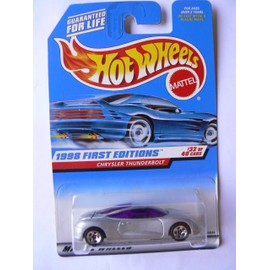 Hot Wheels 1998 First Editions #32 of 40 Chrysler Thunderbolt 5 Spoke Wheels Collector #671