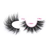 JIMIRE D Curl Faux Mink Lashes Fluffy Cat Eye 20MM