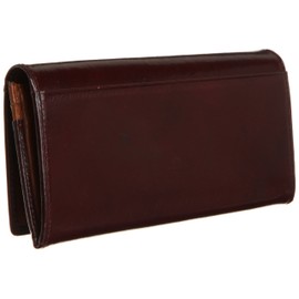 Orice Men's Long Wallet, Made with Oricce Leather, red (burgundy)