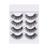 KISS Triple Push-Up, False Eyelashes, 'Bombshell', 14mm, Includes 4 Pairs