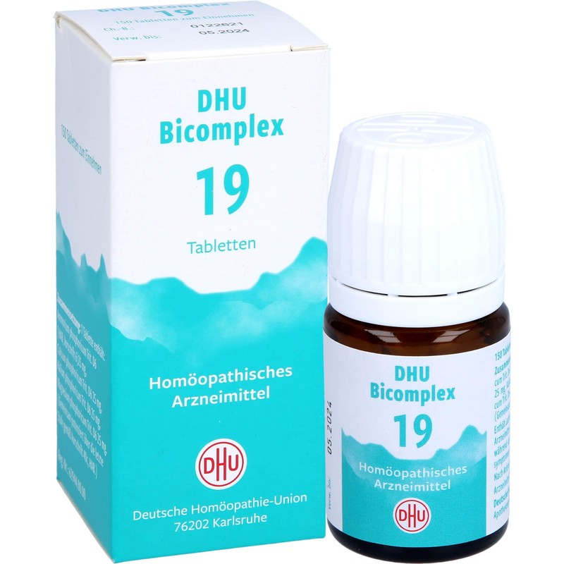 DHU Bicomplex 19 Tablets, Pack of 150 Tablets