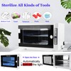 Sterilizer Nail Tool Cabinet, 12L Large Capacity Sterilization Machine Cleaning