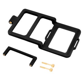 CS PRIORITY Handheld Gimbal Adapter Switch Mount Plate Plastic Handheld Gimbal Adapter for Action Camera for Stabilizer Splint (Plate Only)
