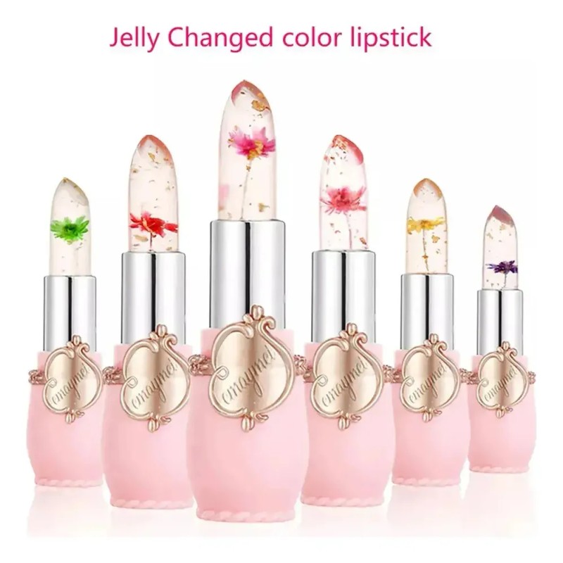 Lápiz Labial Hidratante Crystal Flower Jelly, Lápiz Labial M