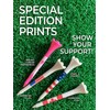 Pride Performance USA Flag Tees 3-1/4", 30 Count