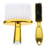 VICASKY 2pcs Hair Sweep Brushes Set Professional Neck Duster Brushes