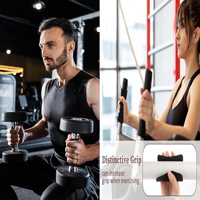 Roczential 10 Pack Non-Slip Weight Lifting Pullup, Square Pull Up