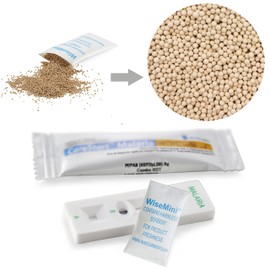 Wisesorb 1 Gram 200 Pack Molecular Sieve Packets, Dessicant Packets, Dessicant Packs, Moisture Absorbers for Food Storage, Food Grade Desiccant Dehumidifiers