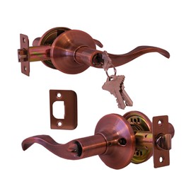 Constructor CON4215 Prelude Keyed Entry Lock in Antique Copper Finish, 24 Piece