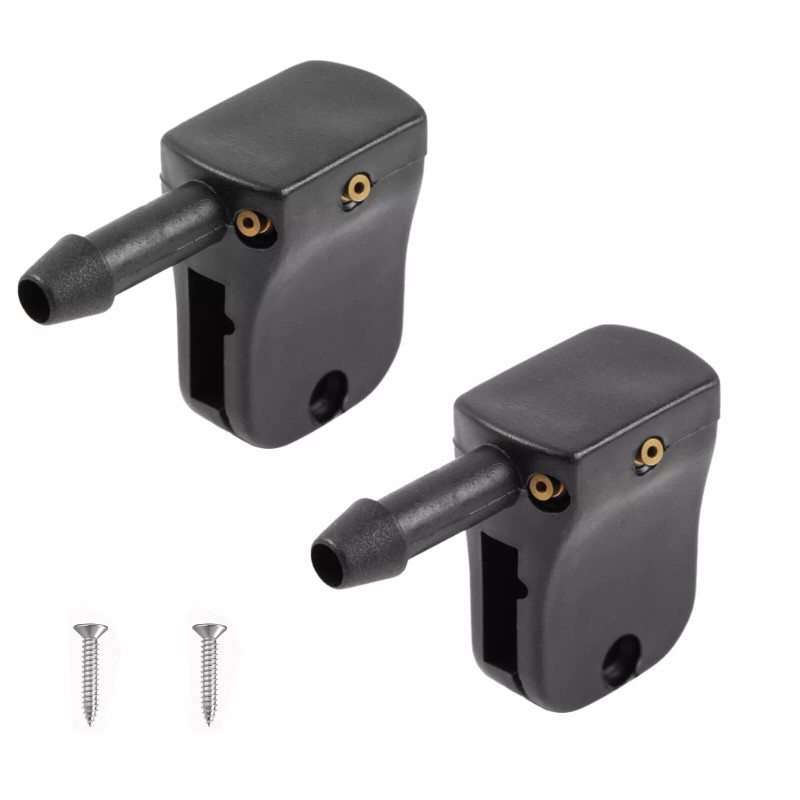 XUKEY 2Pcs Universal Washer Nozzle Jet Spray Clips Set Onto