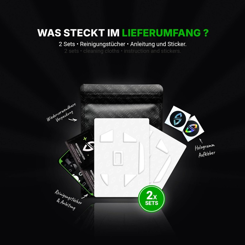 SensoryBoost DPS Glides (Set of 2) for Razer Basilisk Ultimate