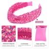 Gledola Sequin Headband Wide Knotted hair band Hairpiece for Kids