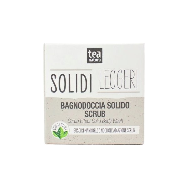 TEA Natura Solidi Leggeri 2in1 Scrub Effect Solid Body Wash, 65 g