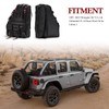 BUNKER INDUST 2 Pcs Roll Bar Storage Bag for 1997-2023