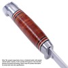Water Buffalo Leather Handle Washers - Oval Shape - (1.30