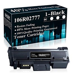 1 Pack 106R02777 Black Toner Cartridge Replacement for Xerox Phaser 3052 3260 3260DI 3260DNI WorkCentre 3215 3215NI 3225 3225DNI Printer,Sold by TopInk