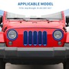 PDKLIN for Jeep JK Front Grille Inserts & Headlight Cover
